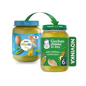 Gerber hrášek s bramborami a kuřecím masem 190 g