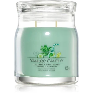 Yankee Candle Cucumber Mint Cooler vonná sviečka Signature 368 g