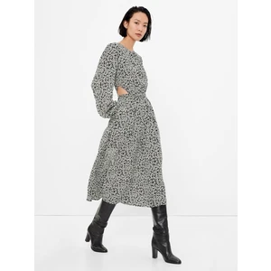 GAP Patterned Midi Dress Lenzing™ Ecovero™ - Women