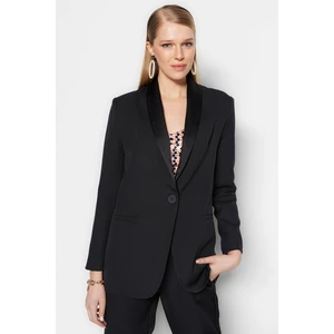 Trendyol Blazer - Black - Oversize