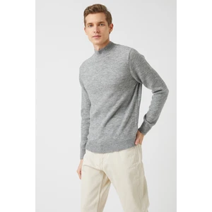 Koton Sweater - Gray - Slim fit