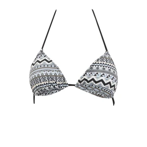 DEFACTO Regular Fit Ethnic Bikini Top