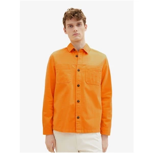 Orange Men's Shirt Tom Tailor - Men