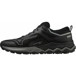 Mizuno Wave Ibuki 4 GTX Black/Metallic Gray/Dark Shadow 48,5 Pantofi de alergare pentru trail