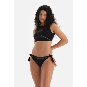 Dagi Black Halter Neck Bikini Top