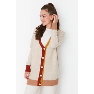 Trendyol Cardigan - Brown - Regular fit