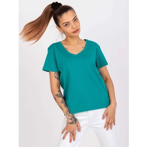 Blouse green Mayflies 1002.emerald