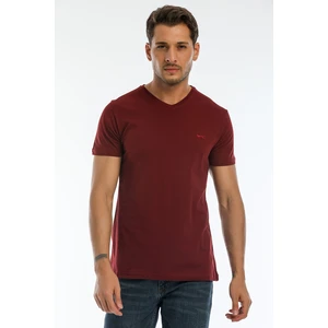 Slazenger Sargon Men's T-shirt Claret Red