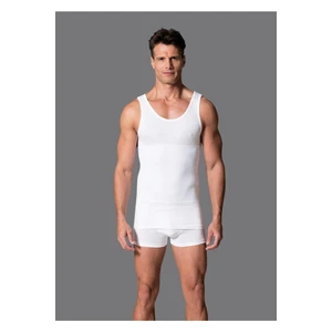 Dagi Men's White Corset Singlet