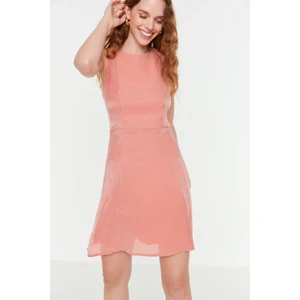 Trendyol Dried Rose Halter Neck Dress