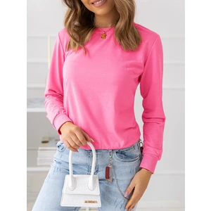 Women's sweatshirt LARA pink Dstreet BY0962z