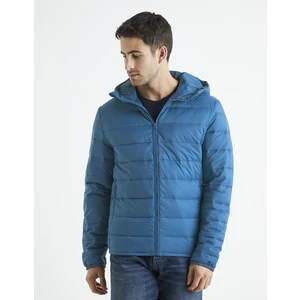 Celio Lightweight Down Jacket with Hood - Men