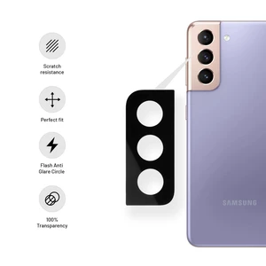 Tvrdené sklo Fixed na fotoaparát Samsung Galaxy S21 (Fixgc-631...
