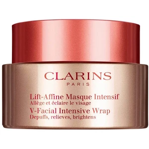 Clarins V-Facial Intensive Wrap rozjasňující pleťová maska 75 ml