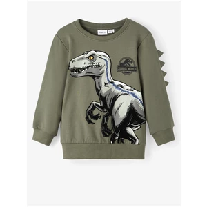 Khaki boys' sweatshirt name it Jairi Jurassic - Boys