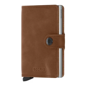 Secrid Miniwallet Vintage Cognac-Silver