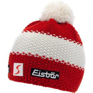 Eisbär Star Pompon SP Beanie Red/White/Red UNI