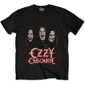 Ozzy Osbourne T-Shirt Crows & Bars Mens Black XL