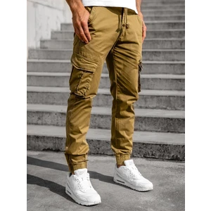 Pantaloni joggers cargo camel Bolf CT6707S0