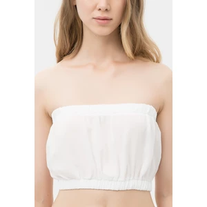 Koton Crop Top - White - Plain