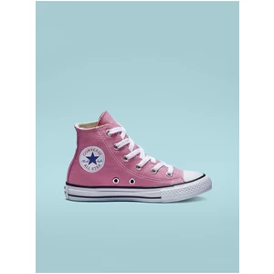 Růžové holčičí kotníkové tenisky Converse Chuck Taylor All Star - Holky