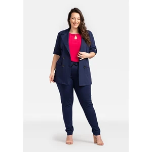 Karko Woman's Jacket X221 Navy Blue