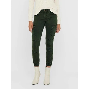 Dark Green Pants with Pockets ONLY Missouri - Women