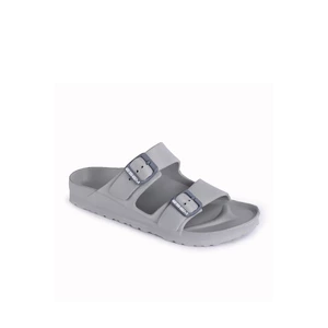 Esem Mules - Gray - Flat