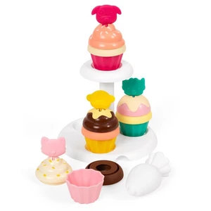 SKIP HOP Zoo stohovacie Cupcakes s meniacimi sa farbami 3y+