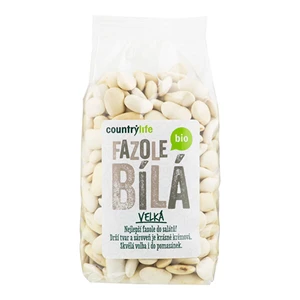 Country Life Fazole bílá velká BIO 500 g