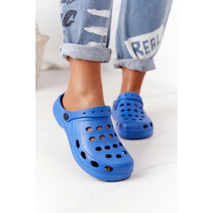 Women's Slides Foam Blue Crocs EVA