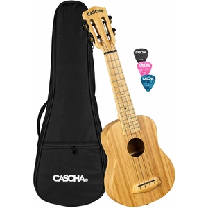 Cascha HH 2312 Bamboo Sopran Ukulele Natural