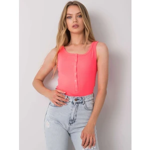 Fluo pink women's top