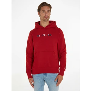 Red Men's Hoodie Tommy Hilfiger - Men