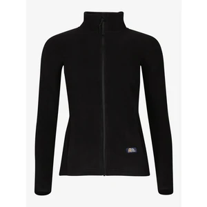 Women's fleece sweatshirt ALPINE PRO SIUSA black