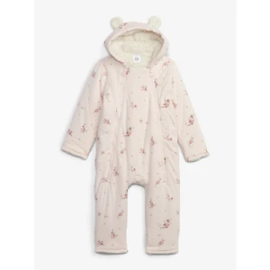 GAP Baby winter jumpsuit sherpa - girls