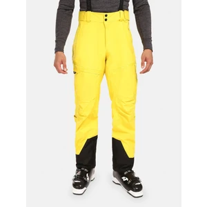 Men's membrane trousers Kilpi LAZZARO-M Yellow