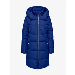 Women's Quilted Coat Navy Blue JDY Turbo - Women