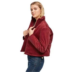 Women's corduroy jacket burgundy