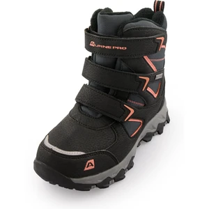 Children's winter shoes ALPINE PRO ROGIO black