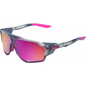 100% Norvik Polished Translucent Grey/Purple Multilayer Mirror Lens Gafas de ciclismo