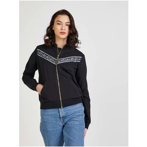 Women's Zippered Black Liu Jo Sweatshirt - Women