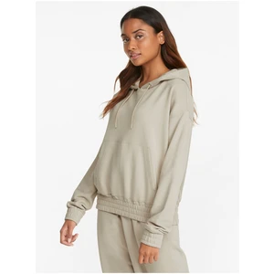 Beige Women's Hoodie Puma Her - Women