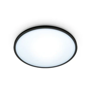 LED stropní svítidlo 16 W N/A WiZ SuperSlim WiZ Ceiling 16W B RD 27-65K TW 871951433803600 černá