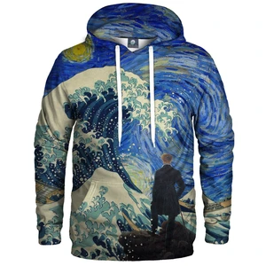 Aloha From Deer Unisex's Starry Wanderer Of Kanagawa Hoodie H-K AFD426