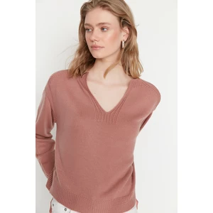 Trendyol Sweater - Pink - Regular fit