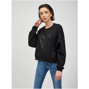 Black Women's Sweatshirt Guess Rosatea - Women