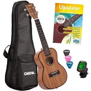 Cascha HH 2036 DE Premium Ukulele concert Natural