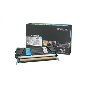 Lexmark C5200CS, cyan, 1500 str., return, C530 originálny toner