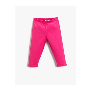 Koton Leggings - Pink - Normal Waist